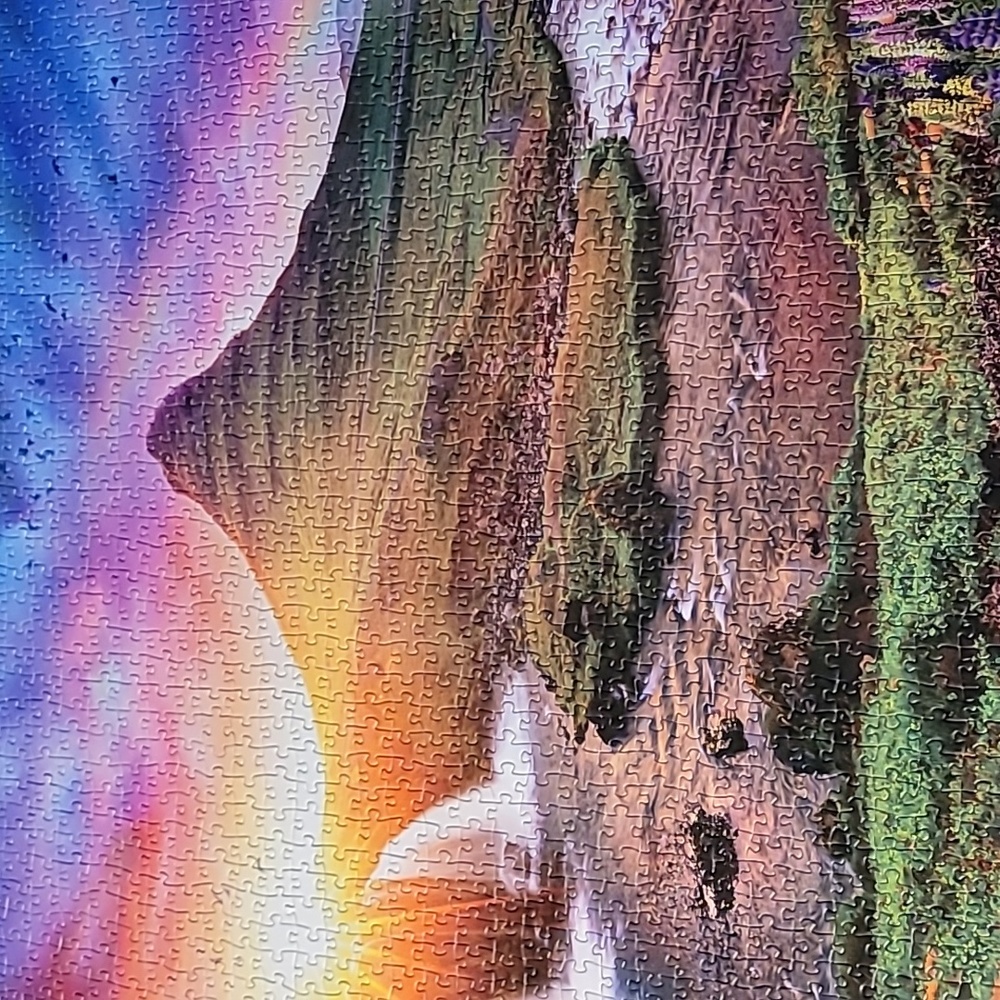 Buffalo Iceland Sunset 1500 Piece Jigsaw Puzzle